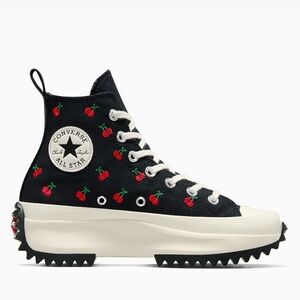 Converse Run Star Hike Platform Cherries High Top